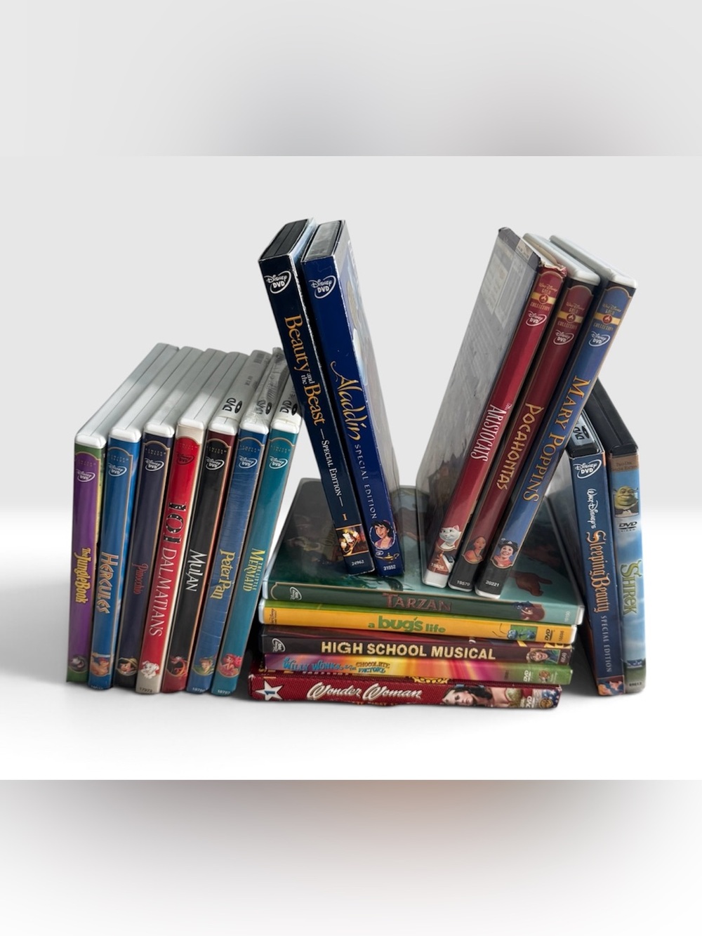 Disney Classic DVD Collection . 17 Disney DVD’s, 1 Warner Bros, 1 Wonder Woman
